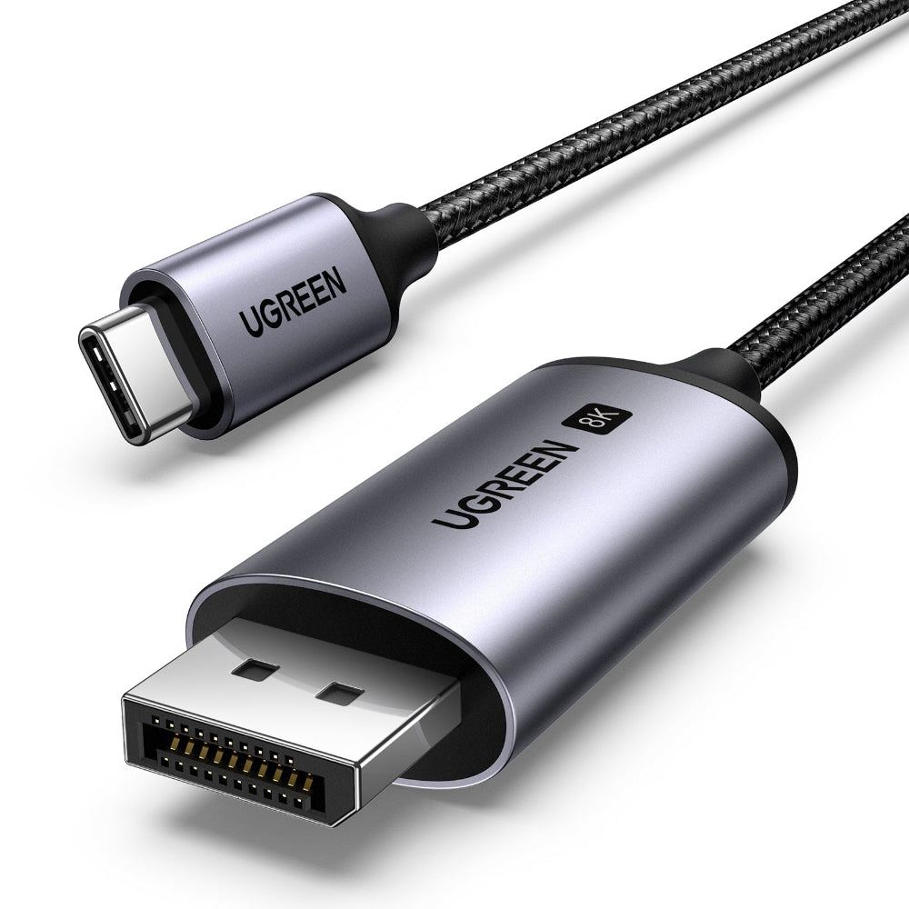 Ugreen 25839 Usb C To Displayport 8K Cable 3M Video Cables & Adapters