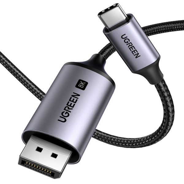 Ugreen 25839 Usb C To Displayport 8K Cable 3M Video Cables & Adapters
