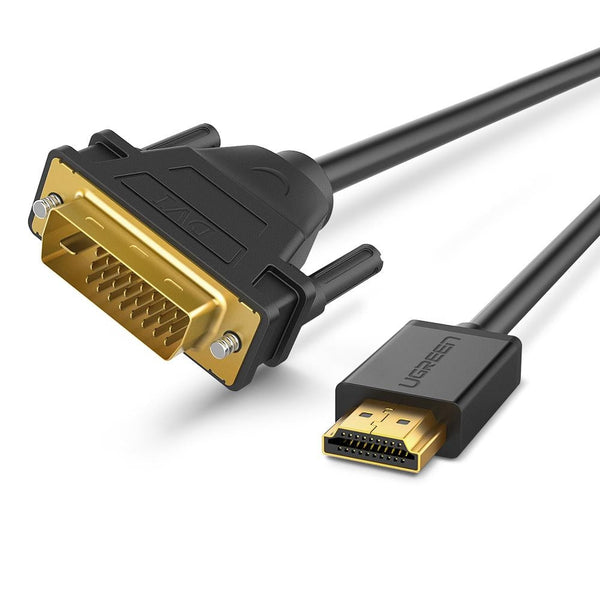 Ugreen Hdmi To Dvi 24+1 Cable 1M (30116) Monitor/Av Cables & Adapters