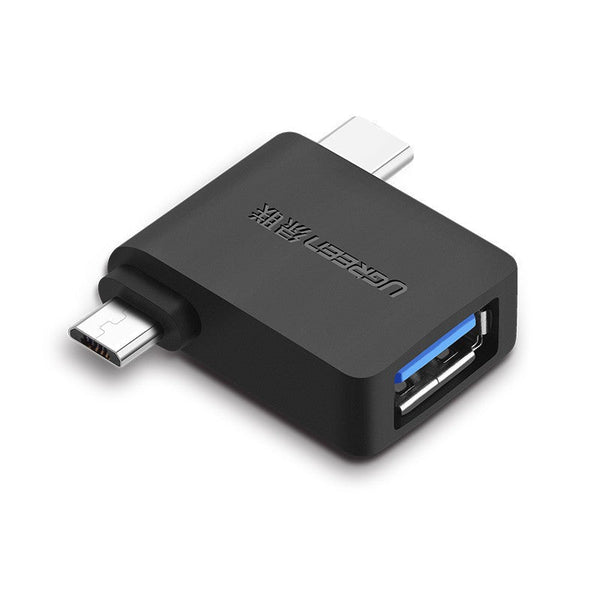 Ugreen Micro Usb+ C To 3.0 Adapter (30453) Usb Cables Hubs & Adapters