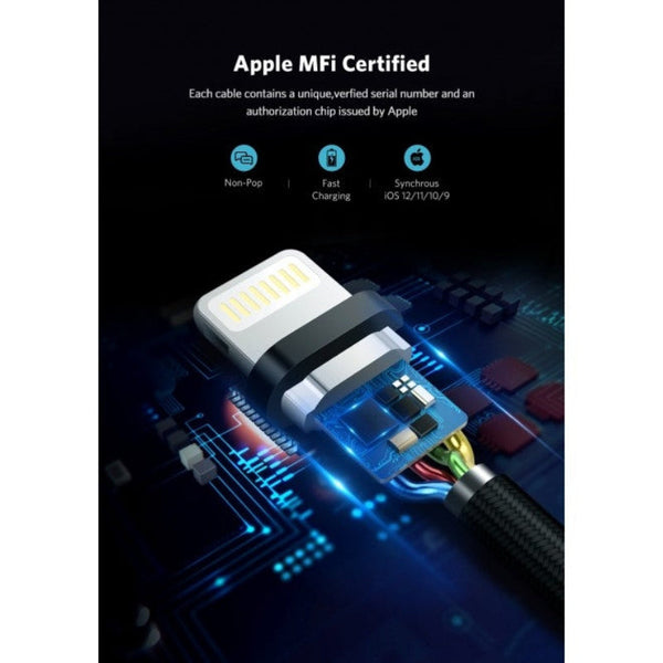 Ugreen 30589 Iphone Pin To Usb2.0 Sync & Charging Cable 2M Gold Cables & Adapters