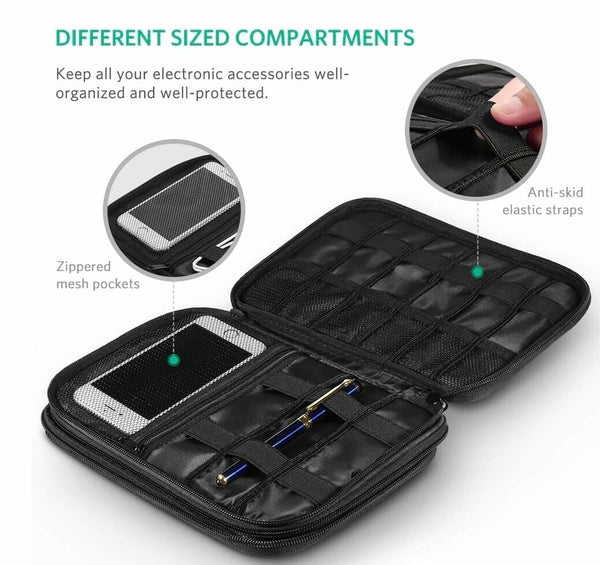 Ugreen 50147 Double Layer Electronic Accessories Organiser Travel Bag Other Luggage