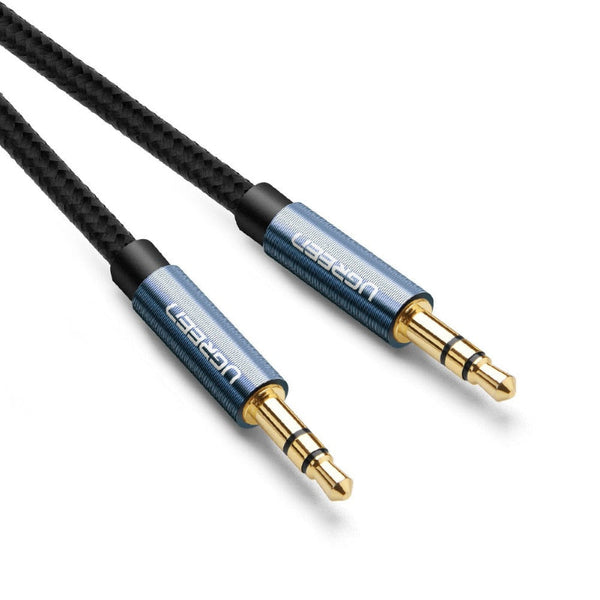 Ugreen 3.5Mm Male To Audio Cable White 2M 50368 Audio Cable Plugs & Jacks