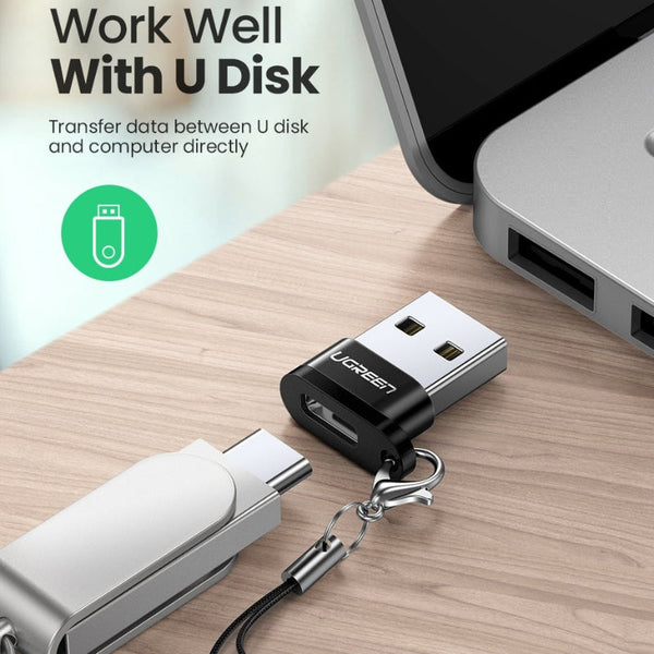 Ugreen 50568 Usb C 3.1 Female To A 2.0 Male Adapter Usb Cables Hubs & Adapters