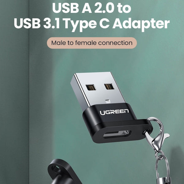 Ugreen 50568 Usb C 3.1 Female To A 2.0 Male Adapter Usb Cables Hubs & Adapters