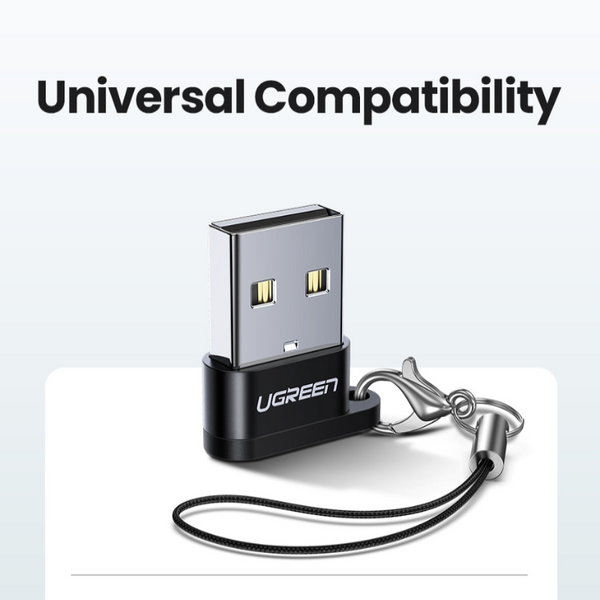 Ugreen 50568 Usb C 3.1 Female To A 2.0 Male Adapter Usb Cables Hubs & Adapters