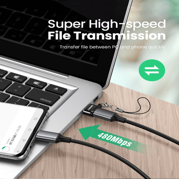 Ugreen 50568 Usb C 3.1 Female To A 2.0 Male Adapter Usb Cables Hubs & Adapters