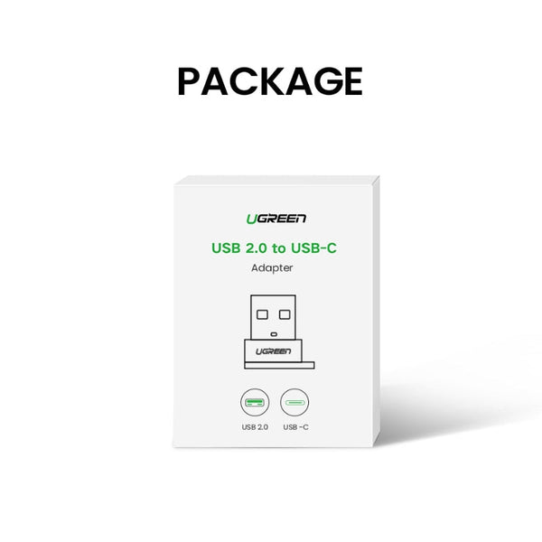 Ugreen 50568 Usb C 3.1 Female To A 2.0 Male Adapter Usb Cables Hubs & Adapters