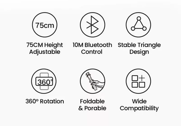 Ugreen 50735 Tripod Selfie Stick Selfie Sticks
