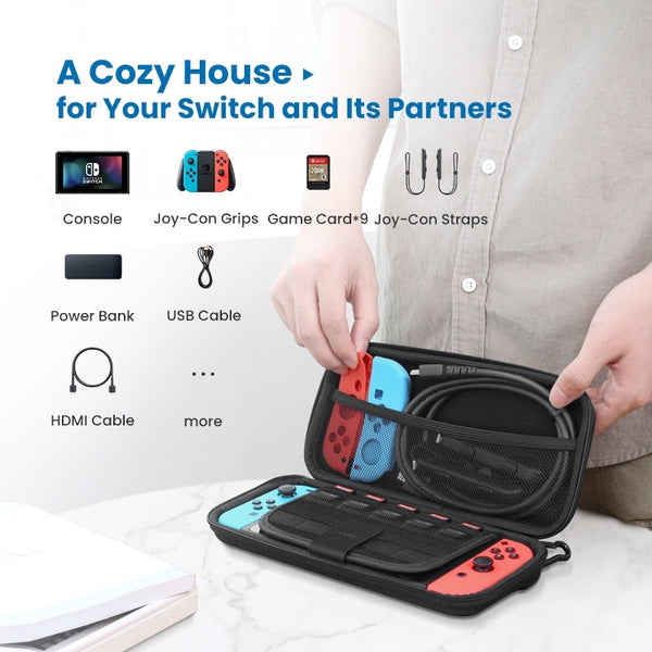 Ugreen 50974 Portable Case For Nintendo Switch Bags Skins & Travel Cases