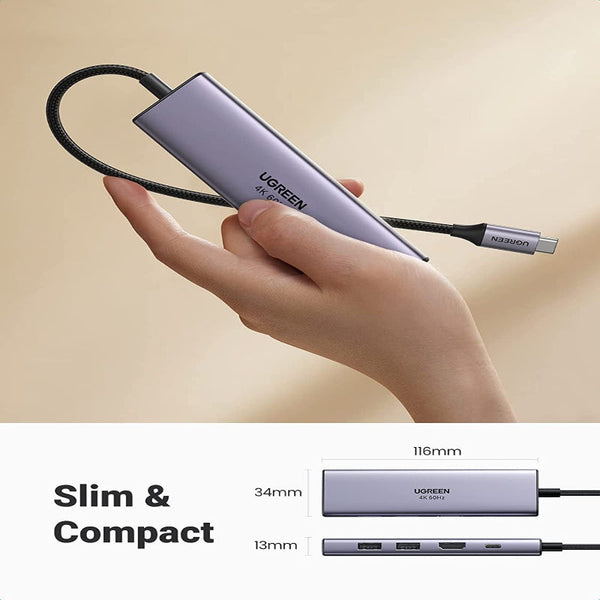 Ugreen 60383 Premium In 1 Usb C Hub Usb Cables Hubs & Adapters
