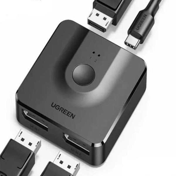 Ugreen 60622 Displayport Dp 1.2 Bidrectional Switch Splitters & Combiners