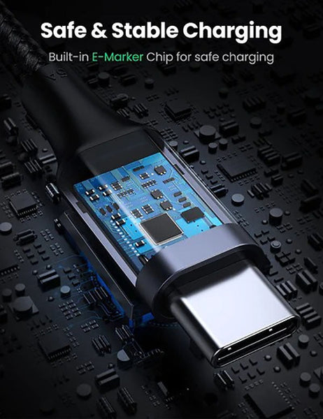 Ugreen 70643 Usb C To Angle Cable 1M Cables & Adapters