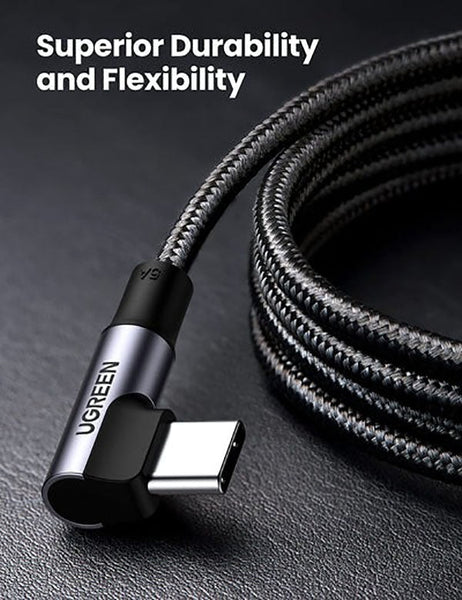 Ugreen 70643 Usb C To Angle Cable 1M Cables & Adapters