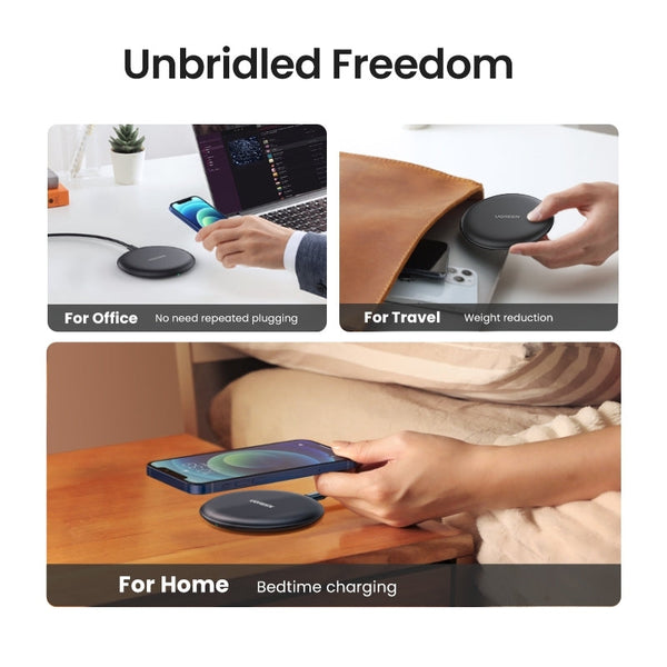 Ugreen 80537 Wireless Charger Pad Chargers & Docking Stations