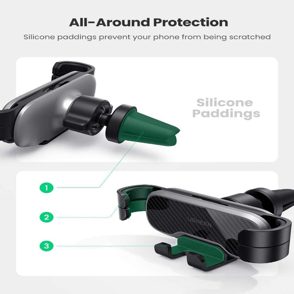 Ugreen Gravity Phone Holder For Car (80539) Mounts & Holders