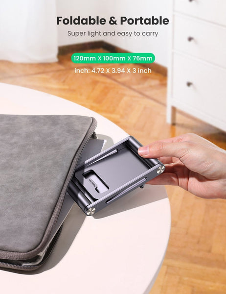Ugreen 80708 Adjustable Aluminum Phone Holder Chargers & Cradles