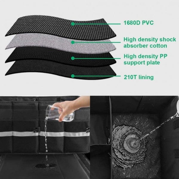 Ugreen 80710 Multifunctional Car Trunk Organizer Black Car Organisers