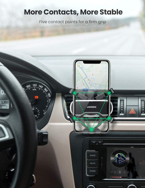Ugreen 80871 Gravity Phone Holder For Car With Hook Mounts & Holders