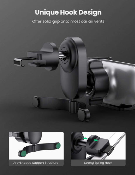 Ugreen 80871 Gravity Phone Holder For Car With Hook Mounts & Holders