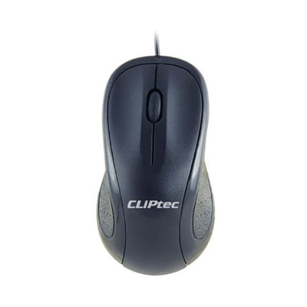 Cliptec Scroll Max 1000Dpi Usb Optical Mouse Black Mice Trackballs & Touchpads