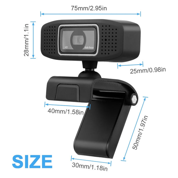 Web Camera A15 Full Hd 1080P Webcams