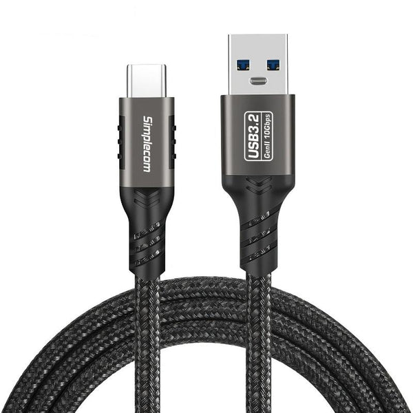Simplecom Cau520 Usb A To Data And Charging Cable 3.2 Gen2 10Gbps 2M Cables & Adapters