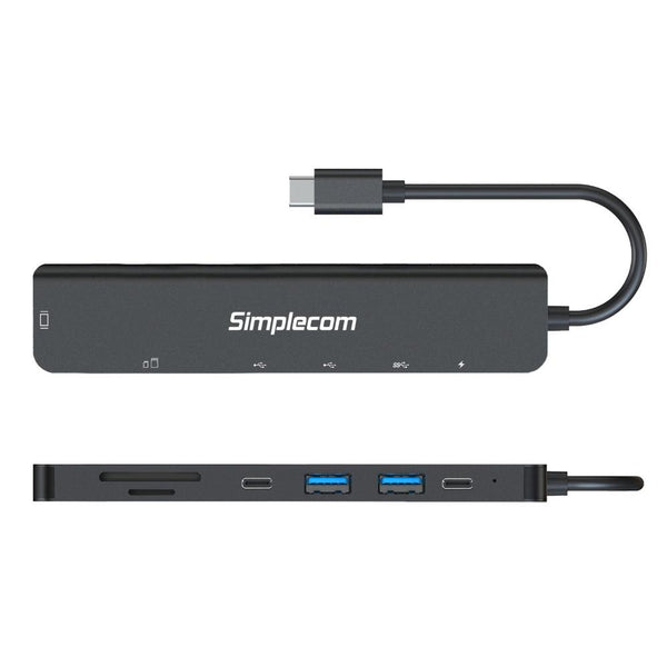 Simplecom Ch547 Usb In 1 Multiport Adapter Hub Hdmi Card Reader Pd Usb Cables Hubs & Adapters