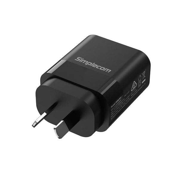 Simplecom Cu221 Dual Usb Fast Wall Charger Pd 20W For Phone Tablet Chargers & Cradles