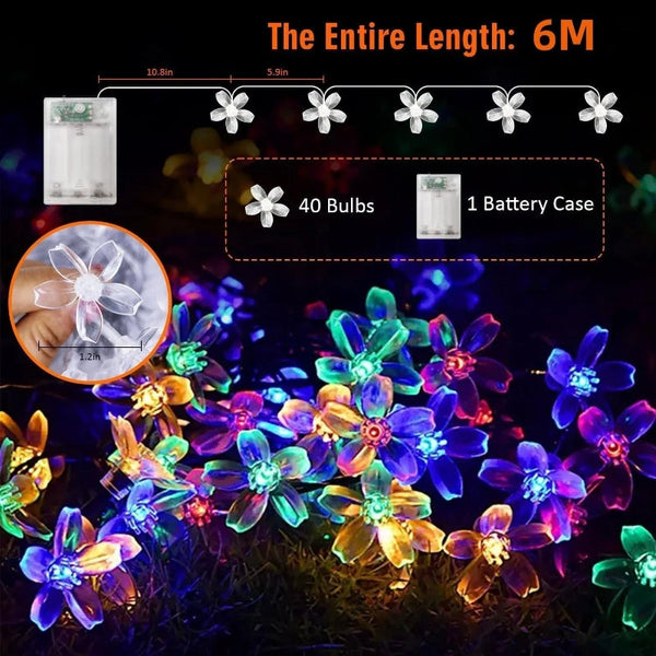 Bdi 6M40 Sakura Lamp Waterproof Christmas Decoration (6 Meter Led) Lamps