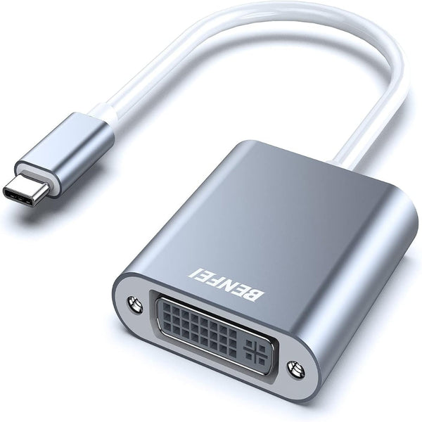 Benfei 000164Gy Usb C To Dvi Adapter [Thunderbolt 3/4 Compatible] Monitor/Av Cables & Adapters