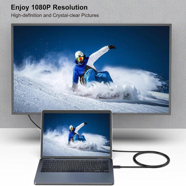Benfei Usb C To Dvi Cable 1.8M Monitor/Av Cables & Adapters