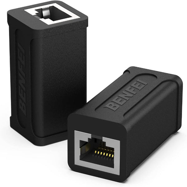 Benfei Rj45 Inline Coupler Cat7 Cat6 Cat5e Ethernet Female To Splitters Couplers & Adapters