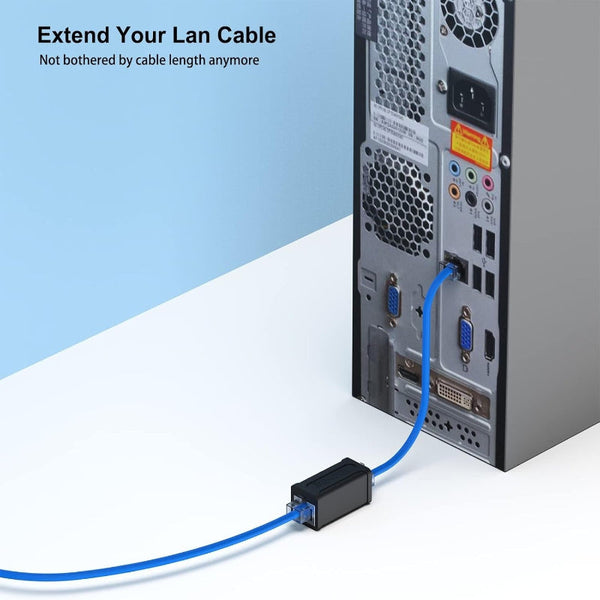 Benfei Rj45 Inline Coupler Cat7 Cat6 Cat5e Ethernet Female To Splitters Couplers & Adapters
