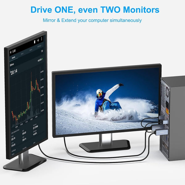 Benfei 344Gy 1M Hdmi To Displayport Unidirectional 4K Active Cable With Usb Powered Monitor/Av Cables & Adapters