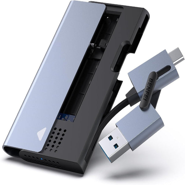 Benfei 345Gy M.2 Nvme Sata Ssd Enclosure 10 Gbps Usb Type C/Type A To Pci Key/(B+M) Drive Enclosures & Docks