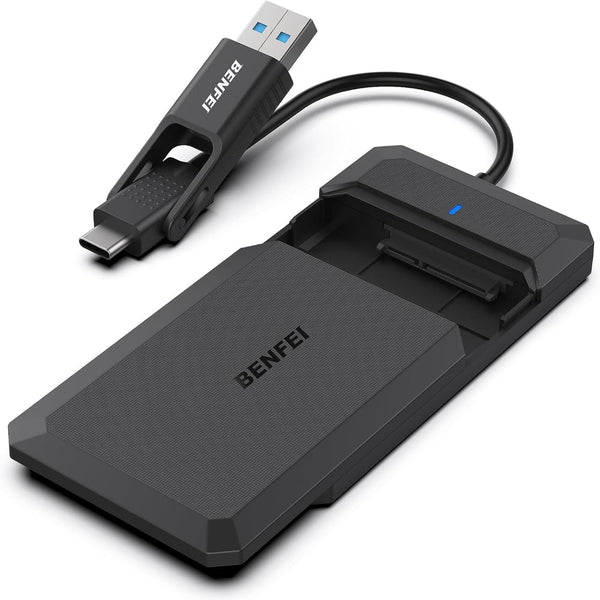 Benfei 2.5 Inch Sata To Usb Tool Free External Hard Drive Enclosure Usb Cables Hubs & Adapters