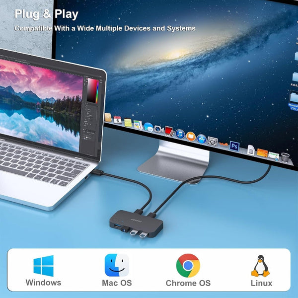 Benfei 4 Port Usb 3.0 Switch Kvm Switches