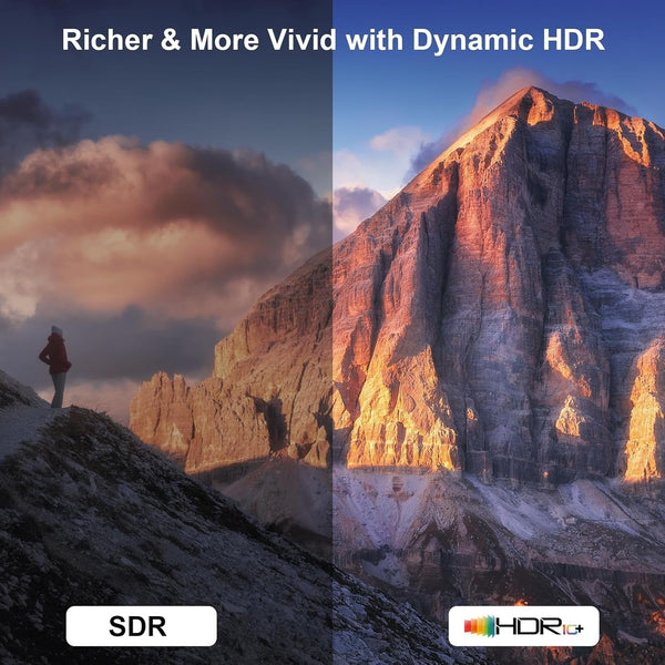 Benfei 358Gy 1M 8K V2.1 Hdmi Male To Cable Aluminum Shell Nylon Braided Ultra High Speed Monitor/Av Cables & Adapters