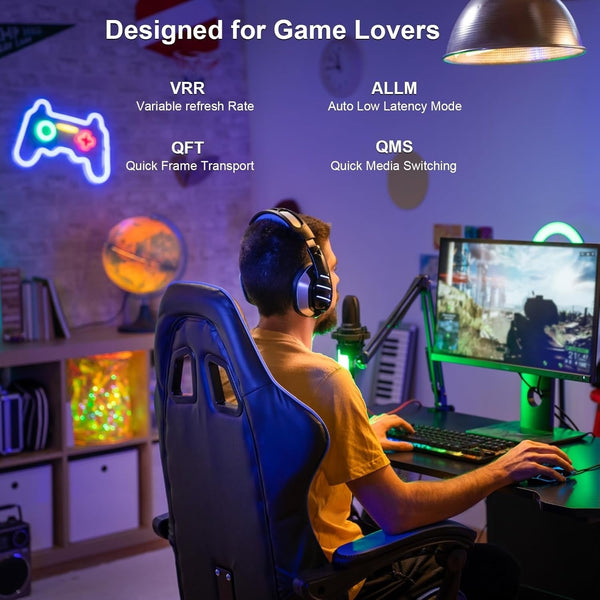 Benfei 358Gy 5M 8K V2.1 Hdmi Male To Cable Aluminum Shell Nylon Braided Ultra High Speed Monitor/Av Cables & Adapters