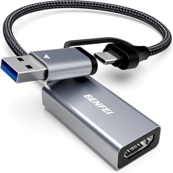 Benfei Video/Audio Capture Card Supporting Full Hd 1080P Video Capture & Tv Tuner Cards