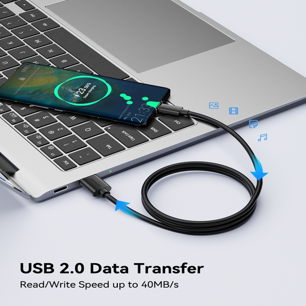Benfei 436Bk 0.5M Usb 2.0 Male To Micro Data Cable Other Computer Cables