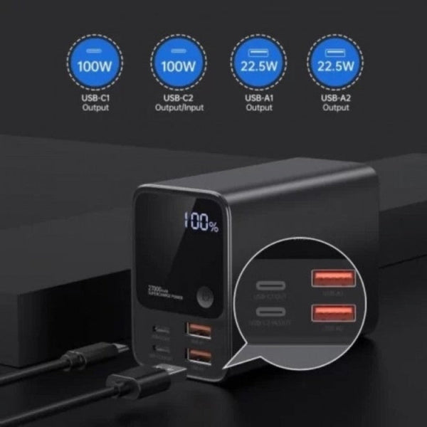Choetech B635 Dual Pd 100W 27000 Mah Power Bank Battery Chargers