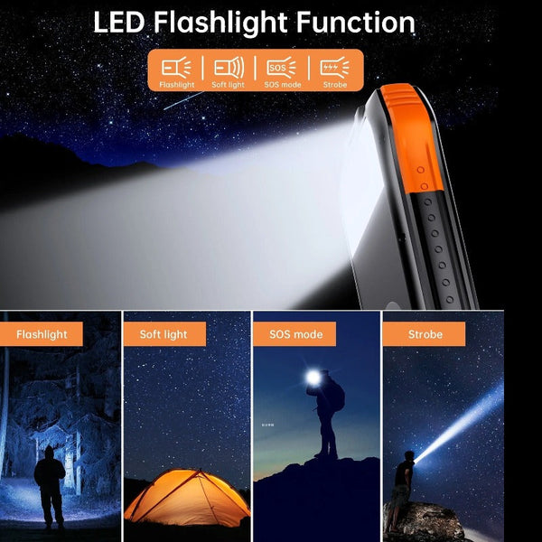 Chargers & Cradles Choetech B658 10000Mah Solar Power Bank