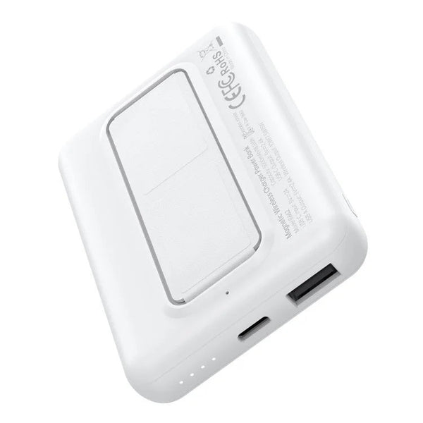 Choetech B662 Wh Usb A Wireless Magnetic Power Bank 5000Mah White Batteries