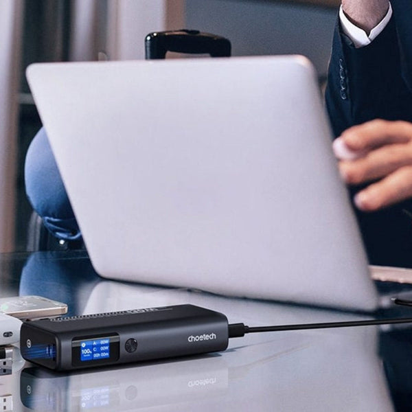 Choetech B702 20000Mah Pd130w Usb A + X Port & Tft Display Power Bank Chargers & Cradles