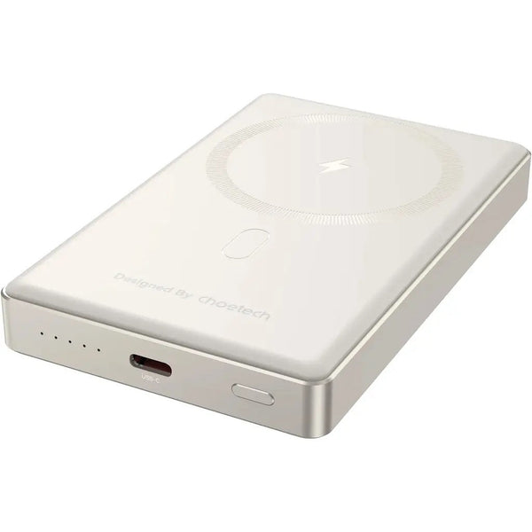 Choetech B739 Wh 20W Slim Usb C 10000Mah Magnetic Power Bank White Battery Chargers