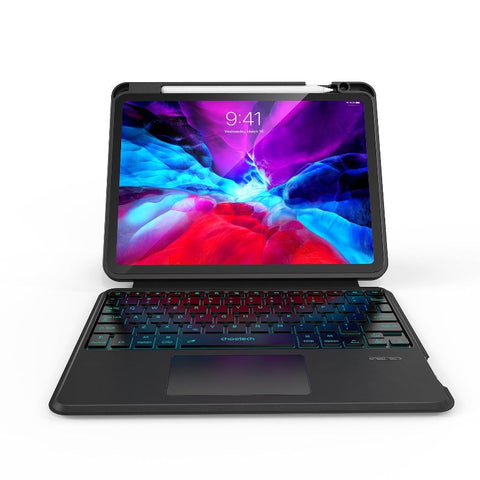 Choetech Bh 018 Wireless Keyboard With Touchpad And Backlight For Ipad Pro 11 &Quot; (Black) Keyboards