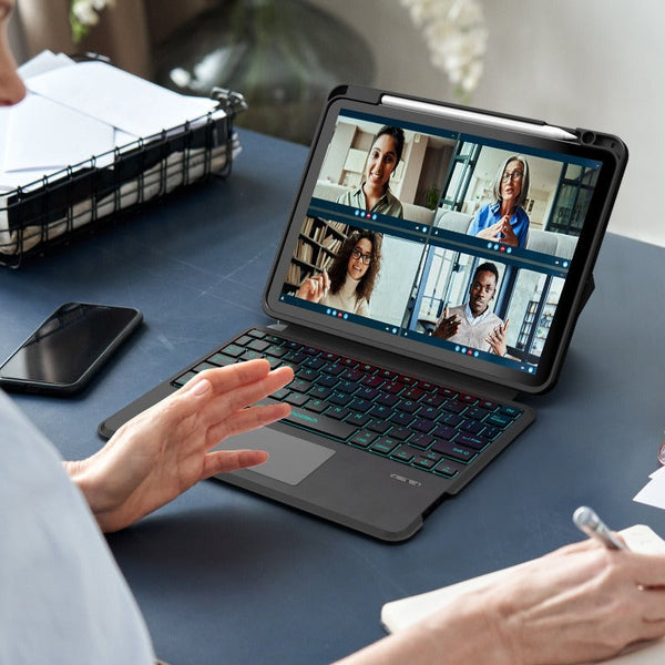 Choetech Bh 018 Wireless Keyboard With Touchpad And Backlight For Ipad Pro 11 &Quot; (Black) Keyboards