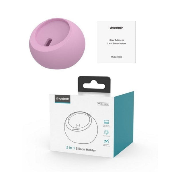 Choetech H050 Pk Magnetic Holder For Iphone 12/13/14 /15 Series And Iwatch (Pink) Mounts & Holders